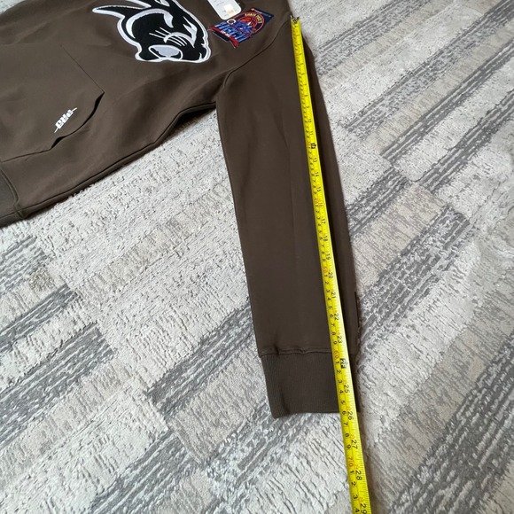 NWT PRO Standard Brown HBCU Basketball Hall of Fame Chris Paul Hoodie Mens LARGE - Picture 10 of 12